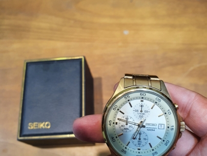 Đồng hồ SEIKO SKS482P1 - NAM - QUARTZ chính hãng