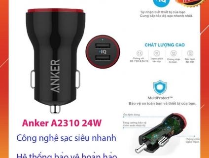 Củ sac - tai nghe - sạc ko dây - pin dự phòng chính hãnh ANKER SAMSUNH