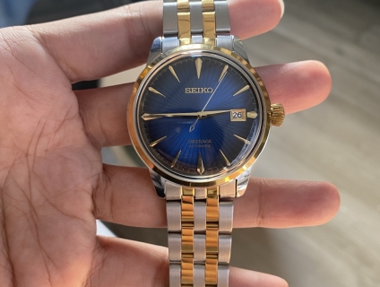 Đồng hồ cơ nam Seiko Presage Steel SRPB