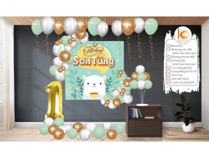 Phong cách trang trí sinh nhật cho người lớn tuổi