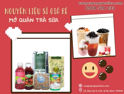 MỞ QUÁN TRÀ SỮA KINH DOANH- NHỮNG ĐIỀU CẦN BIẾT
