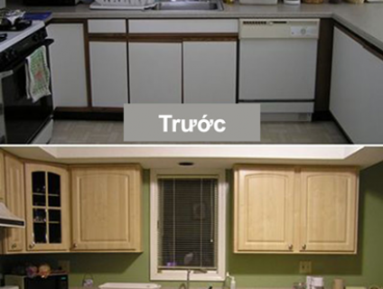 Thợ mộc sửa chữa tủ bếp tại Hà Nội