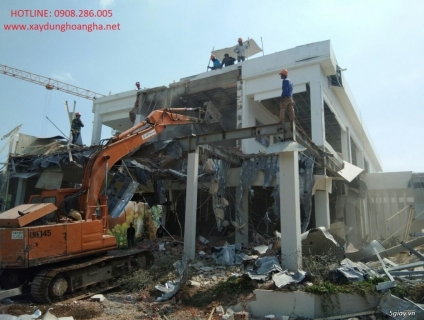 Công Ty Hoàng Hà chuyên phá dỡ nhà, kho xưởng, công trình xây dựng