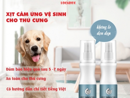 Cách dạy chó đi vệ sinh đúng chỗ - Pet Inducer - chai 150ML