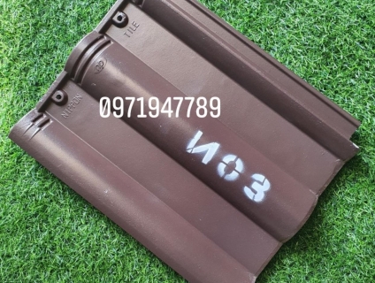 Ngói màu Nippon hoa văn trơn NP 03
