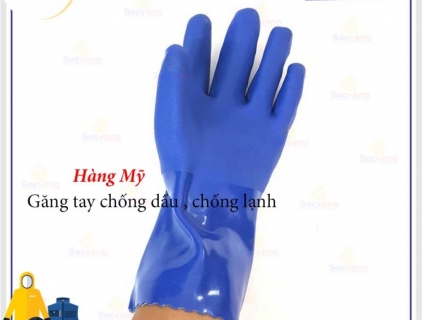 Găng tay kho lạnh- chống dầu 806 -usa
