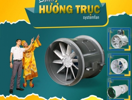Quạt hướng trục công nghiệp