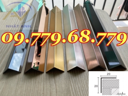 Nẹp L inox 304 , Nẹp chữ L inox 304 , Nẹp inox 304 chữ L