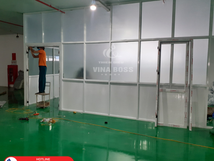 Lắp đặt Vách Ngăn Nhôm Kính tại Thanh Hoá, Uy Tín-Chất Lượng-BH 5 Năm