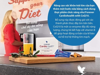 Bột Nghệ bảo vệ sức khỏe Forever CardioHealth SKU: 312