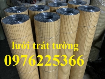 Lưới trát tường 5x5, 10x10,15x15, 20x20, 25x25 lưới chống nứt tường