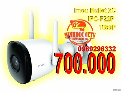 Camera IP WIFI ngoài trời IPC-F22P-IMOU 2.0MP