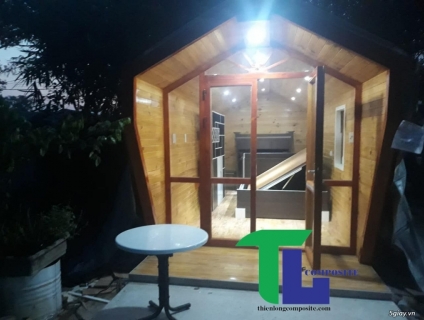 Nhà lắp ghép composite bền đẹp chất lượng