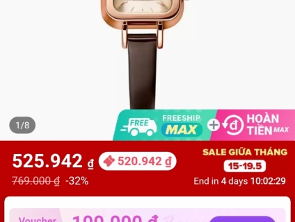 Rẻ như cho + tặng - đồng hồ - túi xách - phụ kiện thời trang