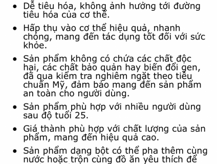 COLLAGEN PEPTIDES - Thực phẩm chức năng