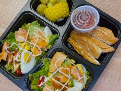 Hộp Nhựa Đựng Cơm Văn Phòng 4 Ngăn PP