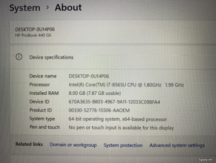 HP PROBOOK 440 G6 99%