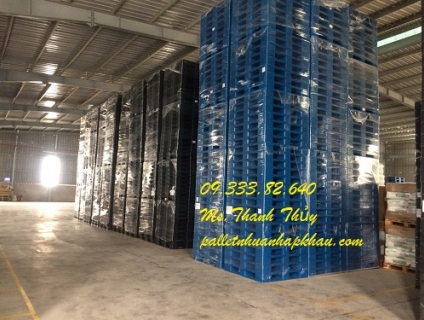 Pallet Nhựa Cũ Định Quán Giá Rẻ Nhất. Liên hệ 09.333.82.640