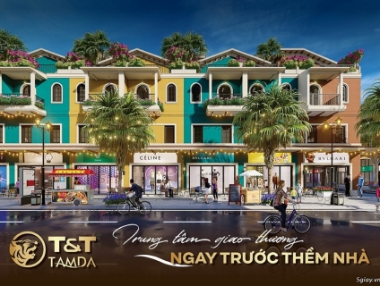 Siêu phẩm nhà phố T&T Tam Đa tại trung tâm Tp Vĩnh Long