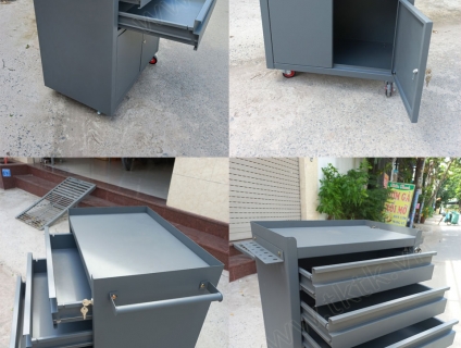 Tủ dụng cụ 3 ngăn 2 cánh