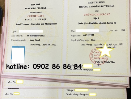 ĐÀO TẠO SƠ CẤP ĐIỀU HÀNH VẬN TẢI ĐƯỜNG BỘ (học online)