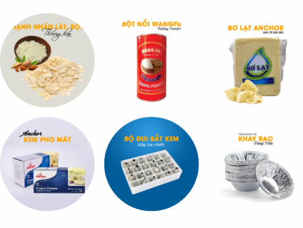 Cần nguyên liệu làm bánh? Có ngay An Phú Shop!