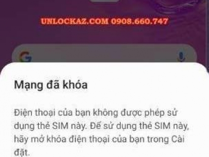 Unlock Samsung Galaxy A12 lấy ngay