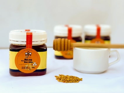 Mật ong hoa nhãn Thuyên Phong Mật 200g -Nguyên chất 100%