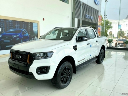 Ford Ranger Wildtrack Màu Trắng 2 Cầu
