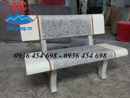 Đá hạt đen sản xuất ghế đá