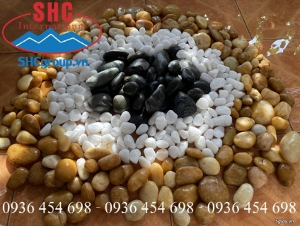 Đá cuội tự nhiên trang trí bán tại Hà Nội