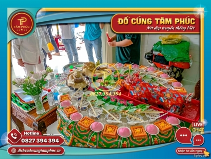 Đặt mâm cúng trọn gói tại Cần Thơ giá tốt tại hệ thống 5giay.vn