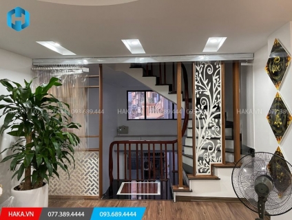 Rèm PVC ngăn lạnh điều hòa HAKA | Giá 220.000 đồng/m2 đầy đủ phụ kiện