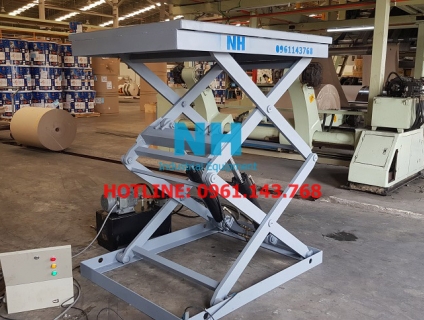 Bàn nâng thủy lực 1~3 tấn giá tốt