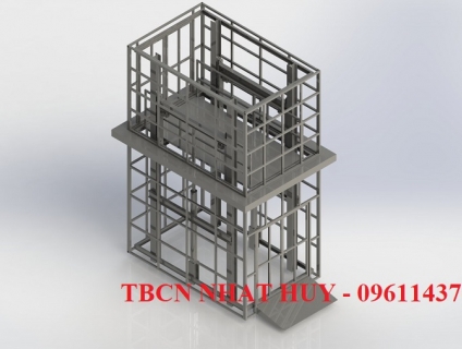Thang nâng hàng thủy lực