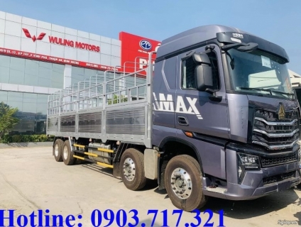 Bán xe tải Howo Max 4 chân tải trọng 17t5 thùng 9m7 giao ngay