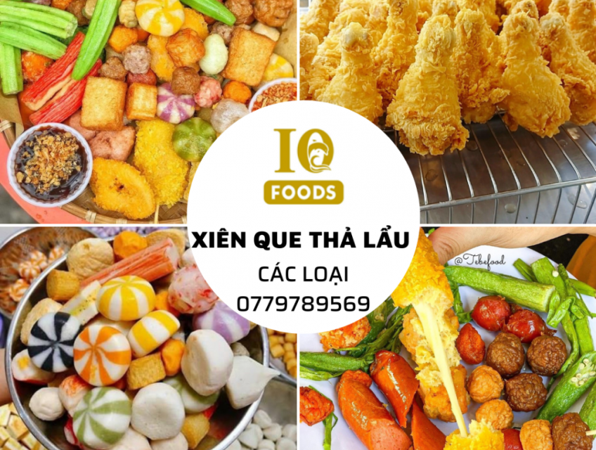 IQ Foods chuyên cung cấp XIÊN QUE đông lạnh