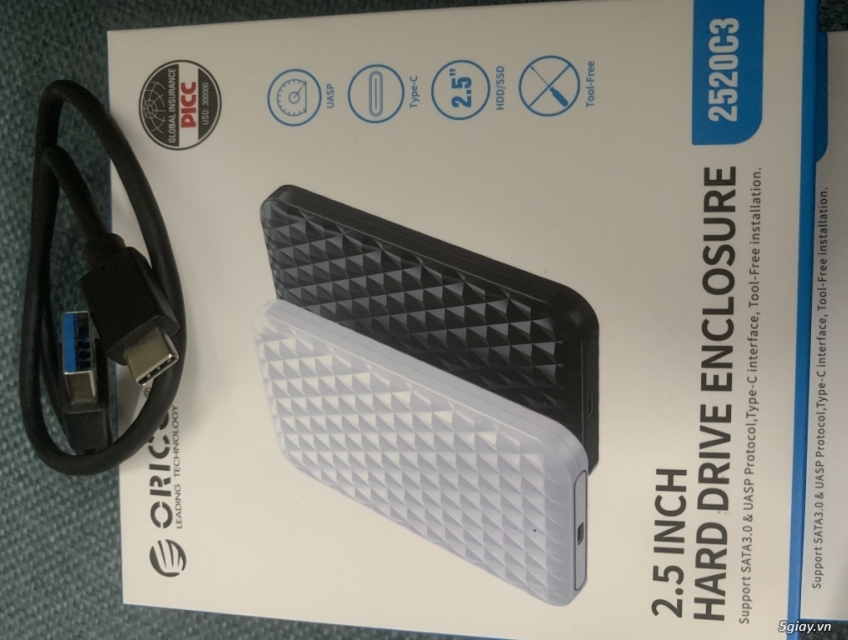 Box Orico 2520C3-SSD Kingston 480gb Chính Hãng Bảo Hành 3 Năm Fullbox