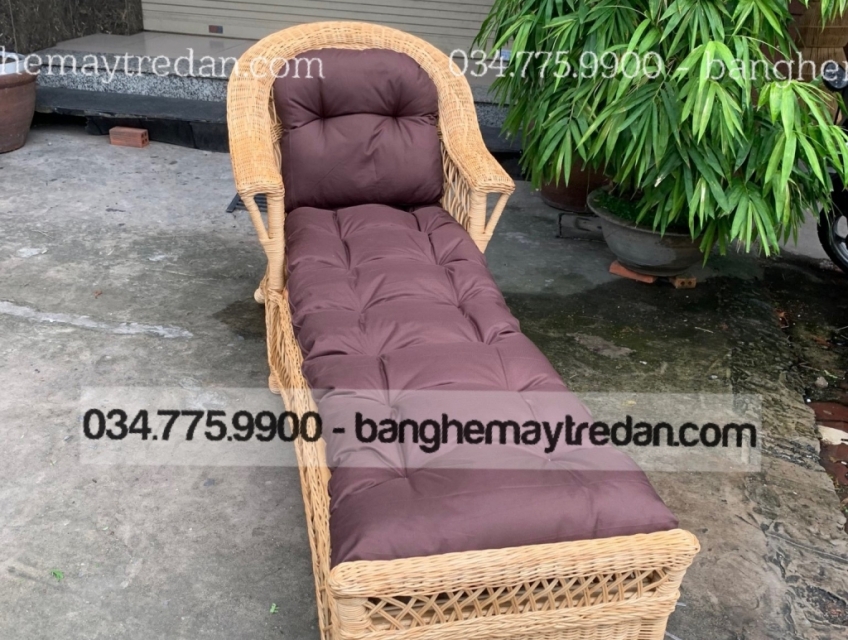 Ghế mây nằm thư giãn
