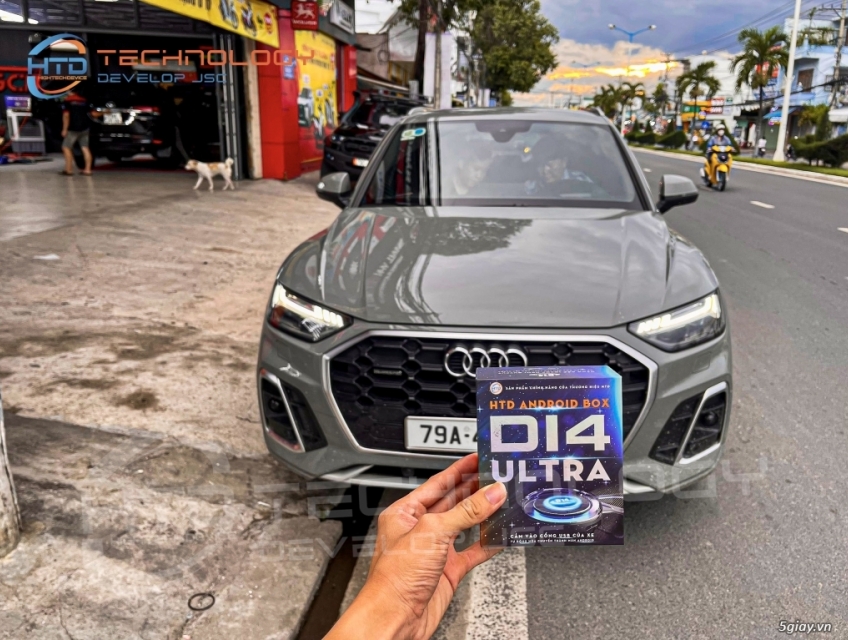 Audi Q5 2022 khi lắp đặt Android Box D14 Ultra sẽ như thế nào?
