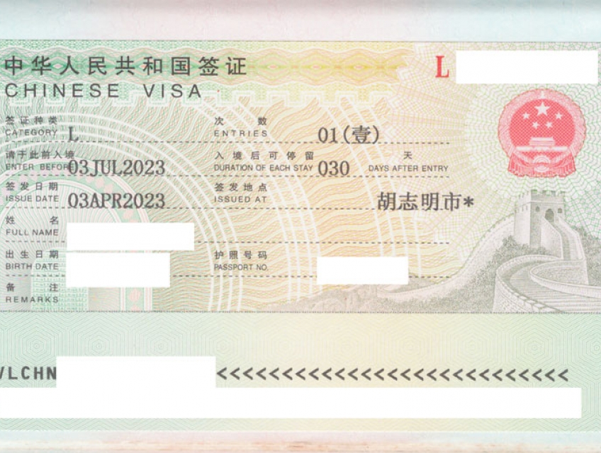 Dịch vụ làm visa Trung Quốc nhanh, đậu cao và vắng mặt