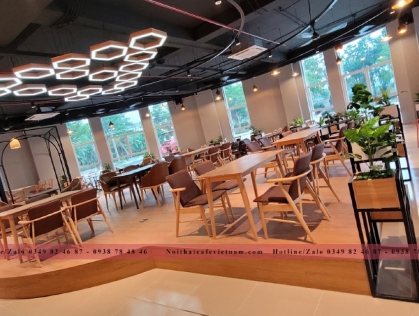 Nhận thầu trọn gói thiết kế thi công set up quán cafe trà sữa,