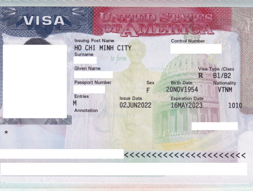 Dịch vụ làm visa Mỹ diện du lịch, công tác, thăm thân