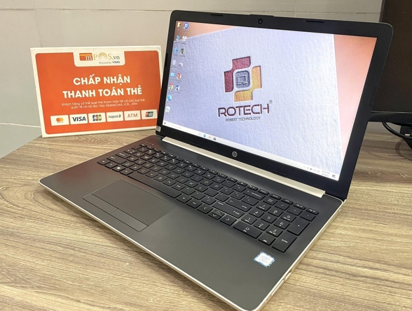 Hp 15-da1023tu i5-8265U Ram 8GB 15.6" FHD Pin 3-4H