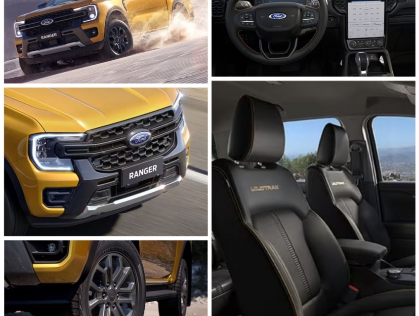 Ford Ranger 2023 mới giao ngay