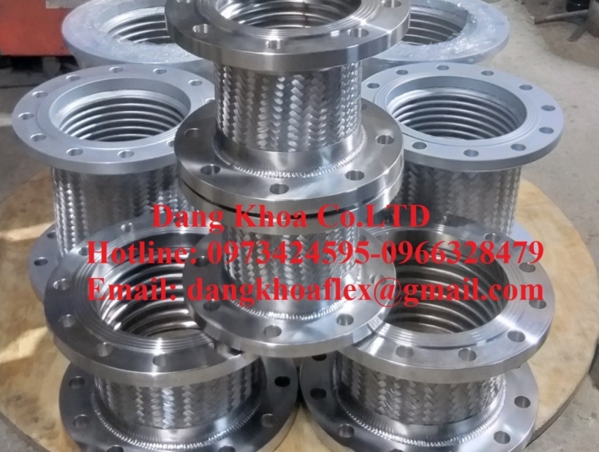 Khớp nối mềm inox 304, Bảng báo giá khớp nối mềm inox304, Khớp nối mềm