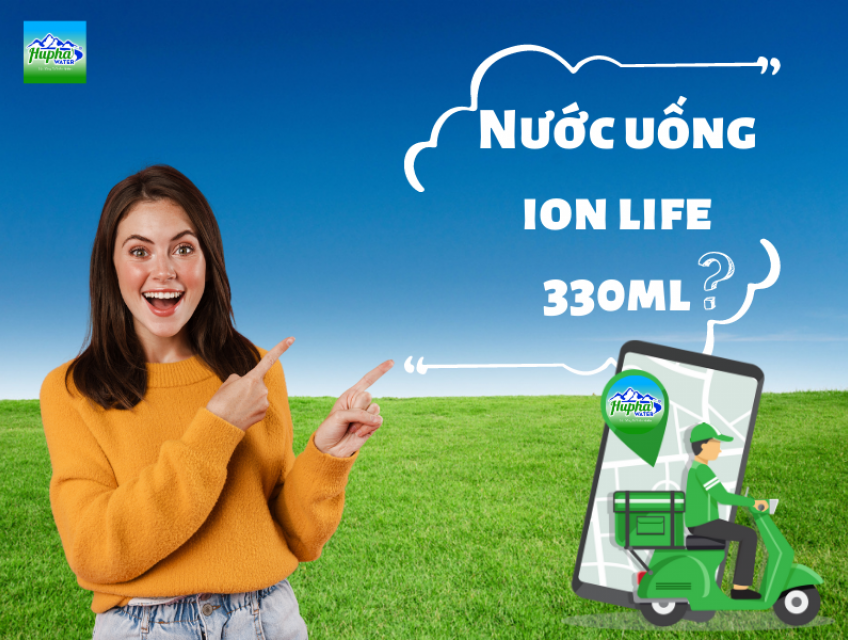 Nước uống ion life 330ml giá bao nhiêu tại TP. HCM?
