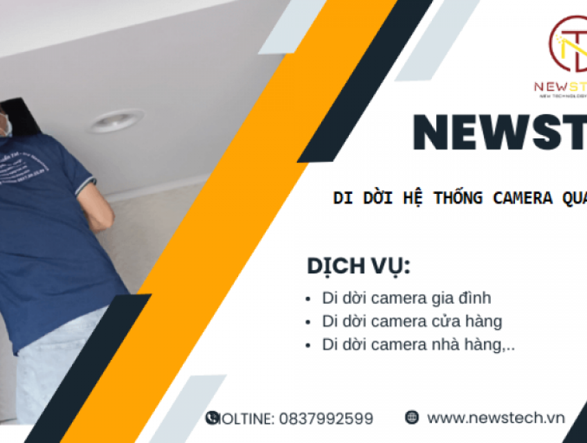 Đơn vị tháo lắp và di dời camera quan sát tại TPHCM trọn gói