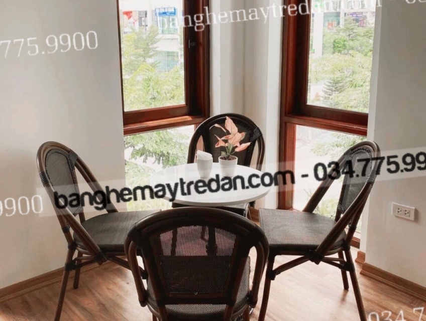 Bàn ghế nhựa giả mây cao cấp