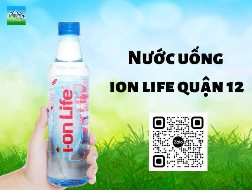 Nước uống ion life quận 12 giao nhanh 24/24 tại TP. HCM